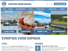 Tablet Screenshot of evd.cz